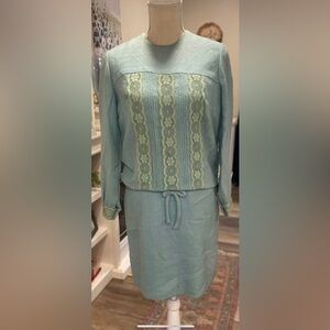 Vintage 60s Blue Dress